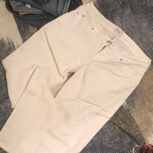 Celebrity Pink brand white skinny jeans, size 3.